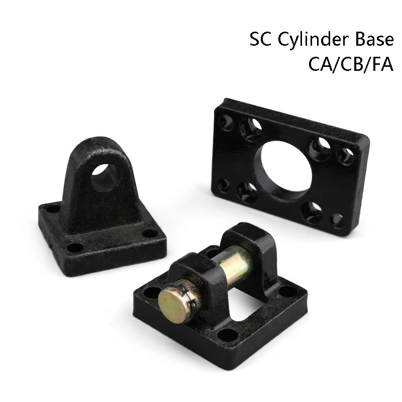 Flange Plate FA Series SC/SU Standard Cylinder Mounting Bracket Cylinder Fixed Base