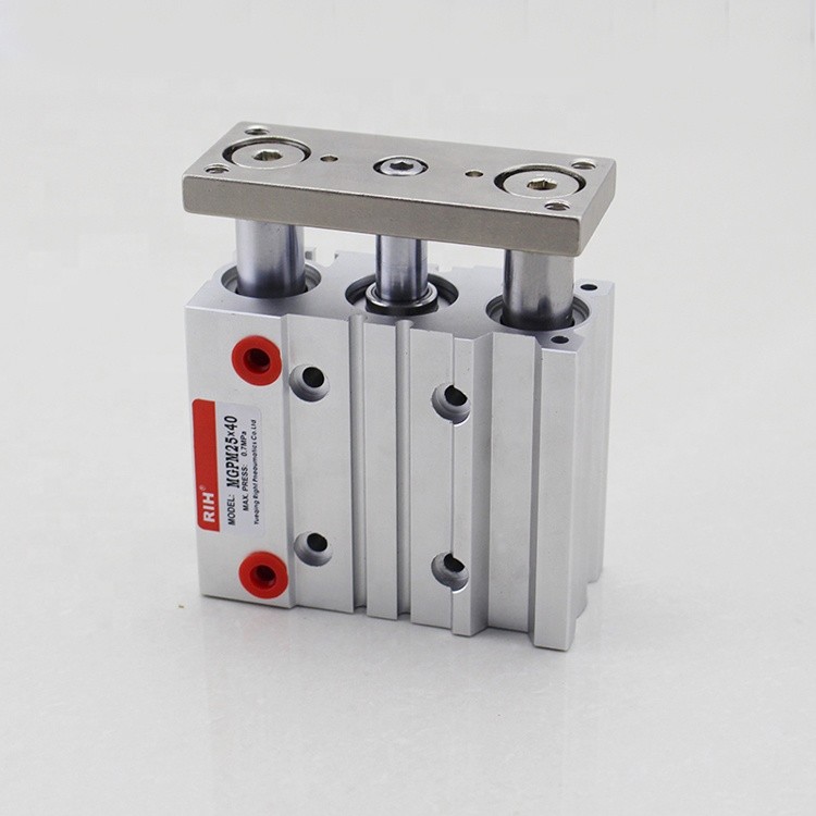 Top Air Pneumatic Cylinder MGPM Series Compact Dual-guide Side Bearings Air Cylinder