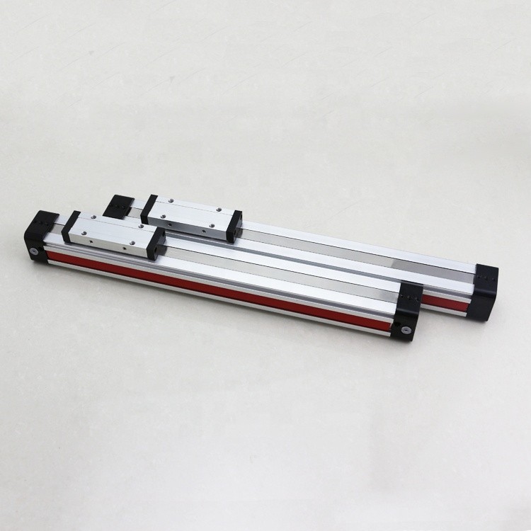 Types Of Pneumatic Cylinders OSP Slide Mechanical Jointed Rodless Guide Liner Rail Air Cylinder