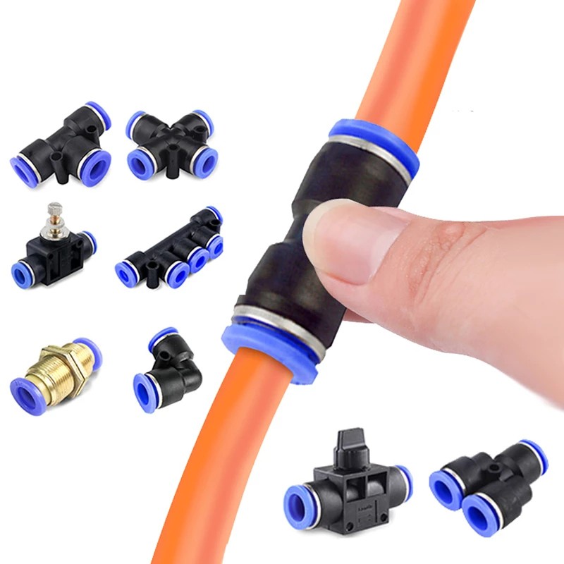 Cheap Pneumatic Fittings Supplier Plastic Series Push-In Air Fittings Manufacturer